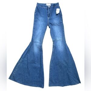 Free People Indigo Flare Jeans